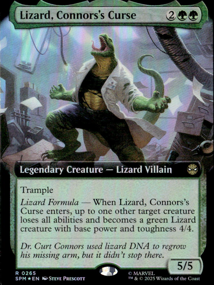 Lizard, Connors's Curse (Extended Art)
