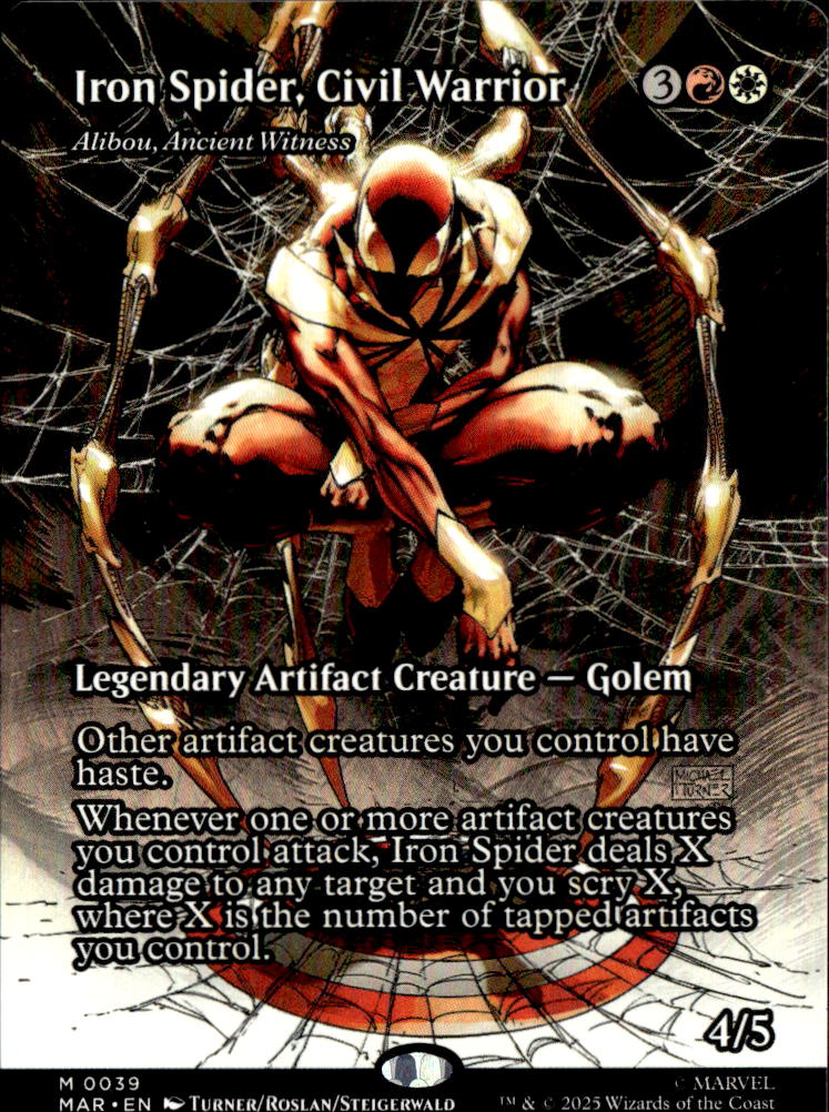 Iron Spider, Civil Warrior - Alibou, Ancient Witness (Borderless)