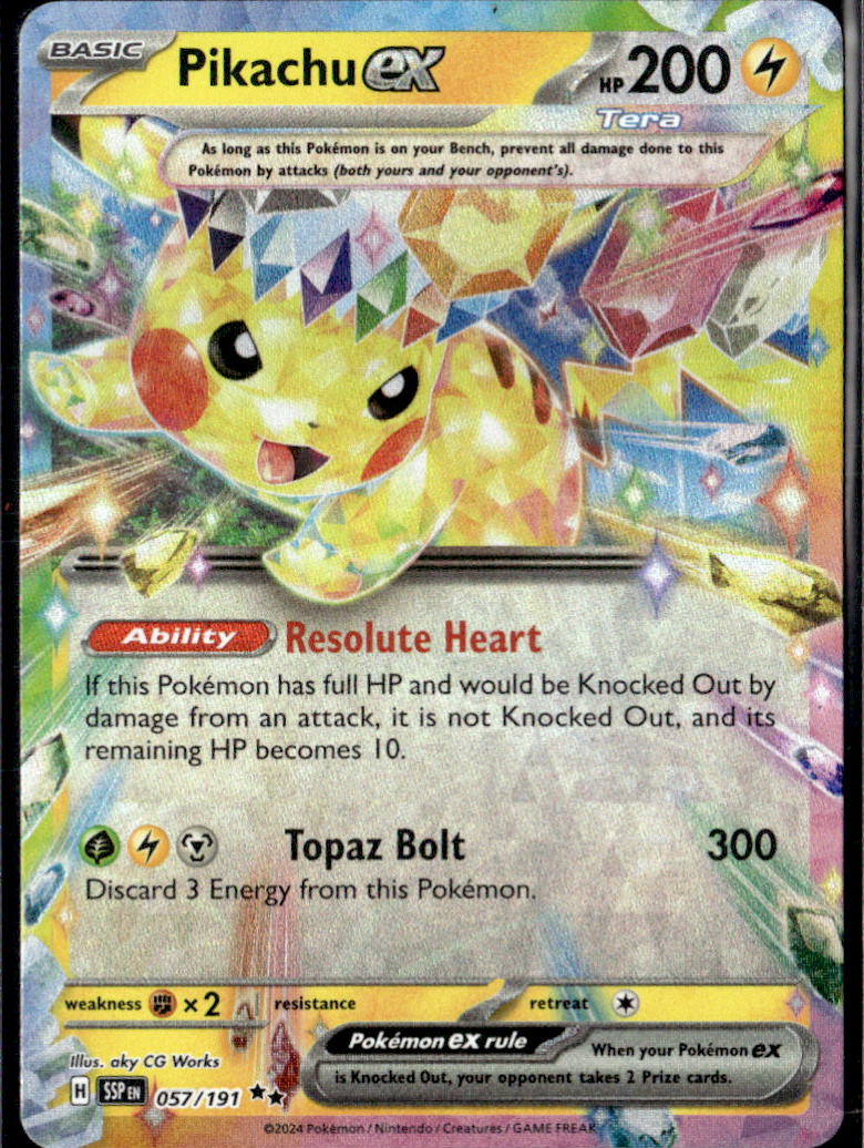 Pikachu ex - 057/191