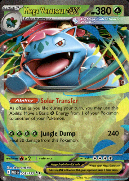 Mega Venusaur ex - 003/132