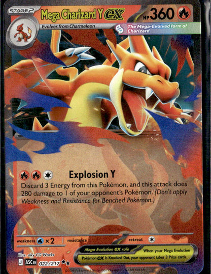 Mega Charizard Y ex - 022/217