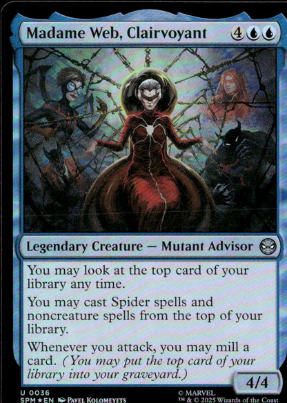 Madame Web, Clairvoyant