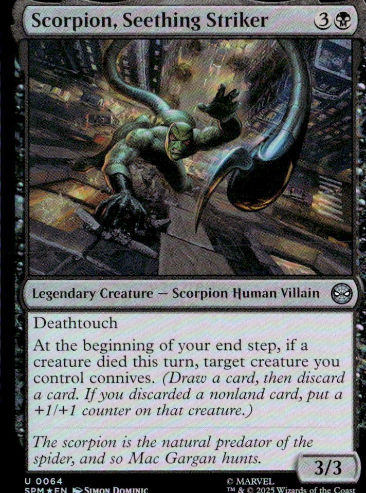 Scorpion, Seething Striker
