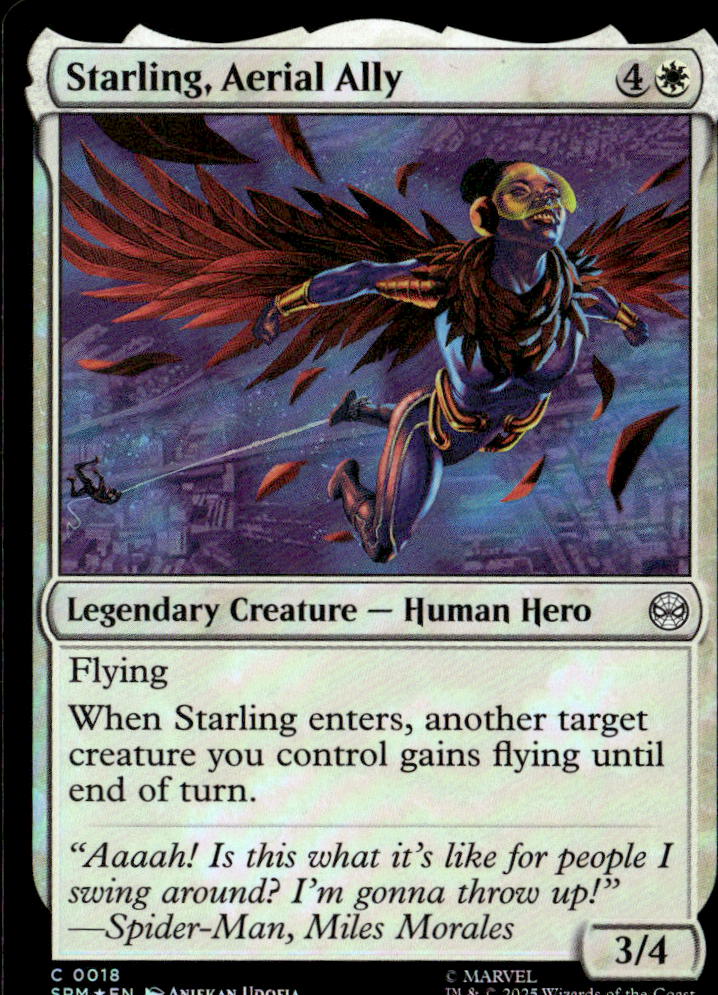 Starling, Aerial Ally
