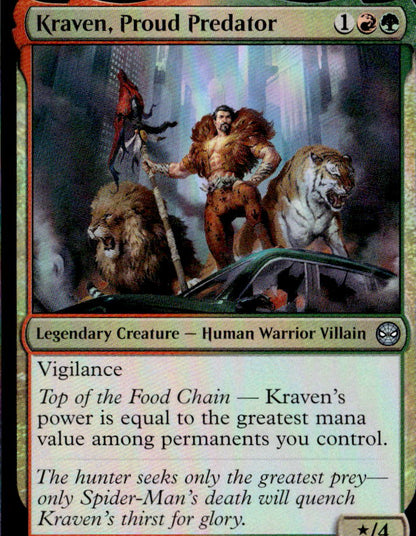 Kraven, Proud Predator