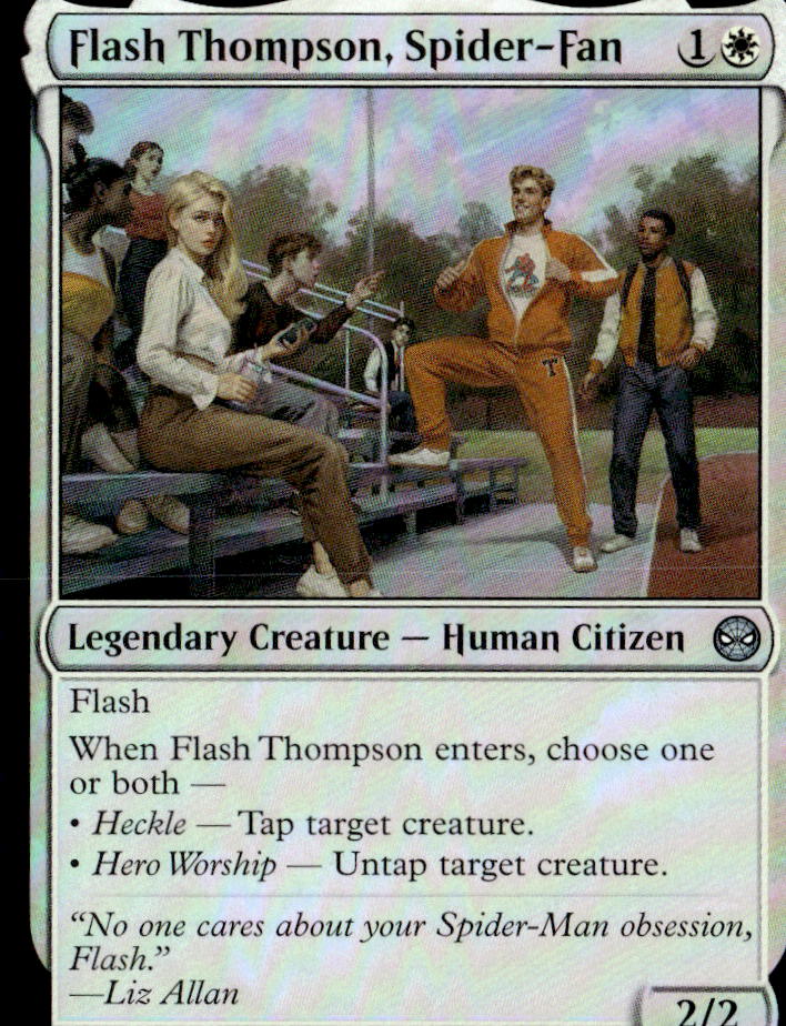 Flash Thompson, Spider-Fan