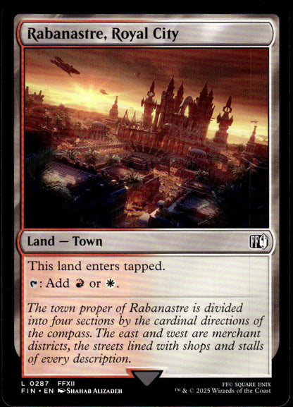 Rabanastre, Royal City