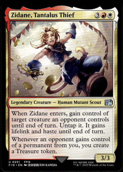Zidane, Tantalus Thief