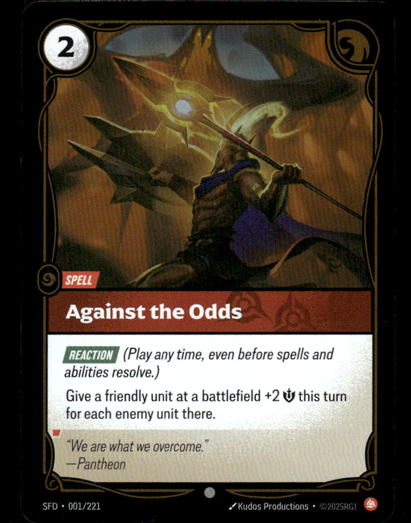 Against the Odds