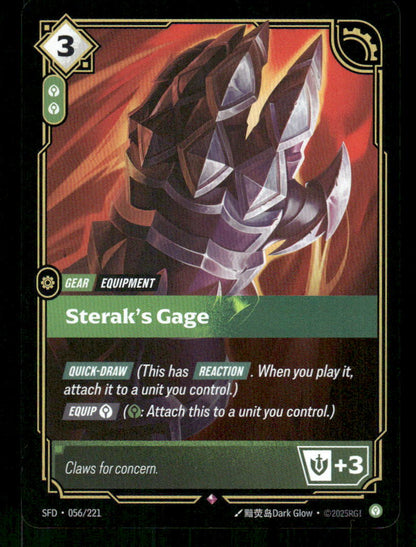 Sterak's Gage
