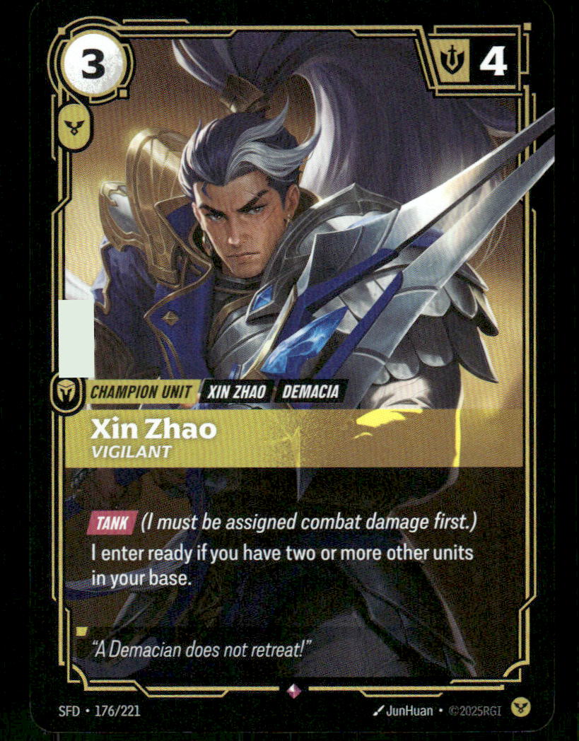 Xin Zhao, Vigilant