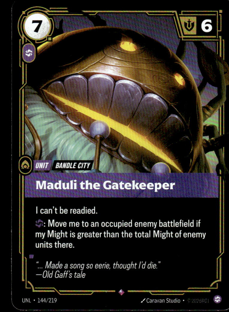 Maduli the Gatekeeper