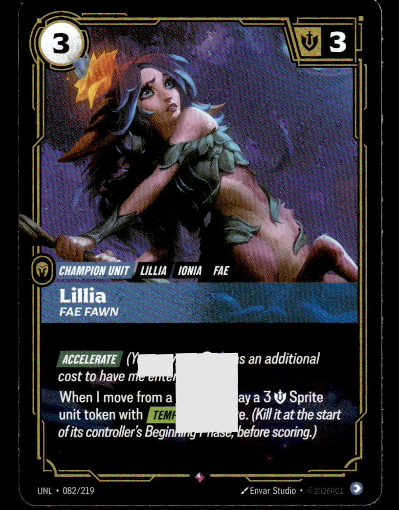Lillia, Fae Fawn