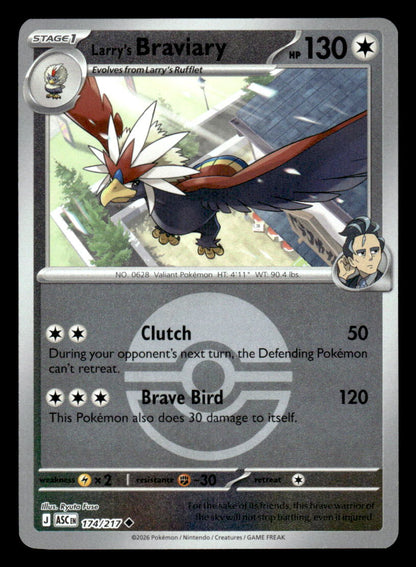 Larry's Braviary (Poke Ball)