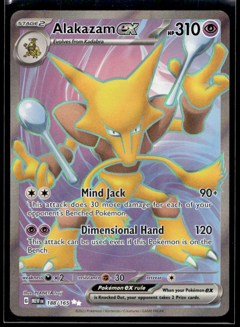 Alakazam ex - 188/165