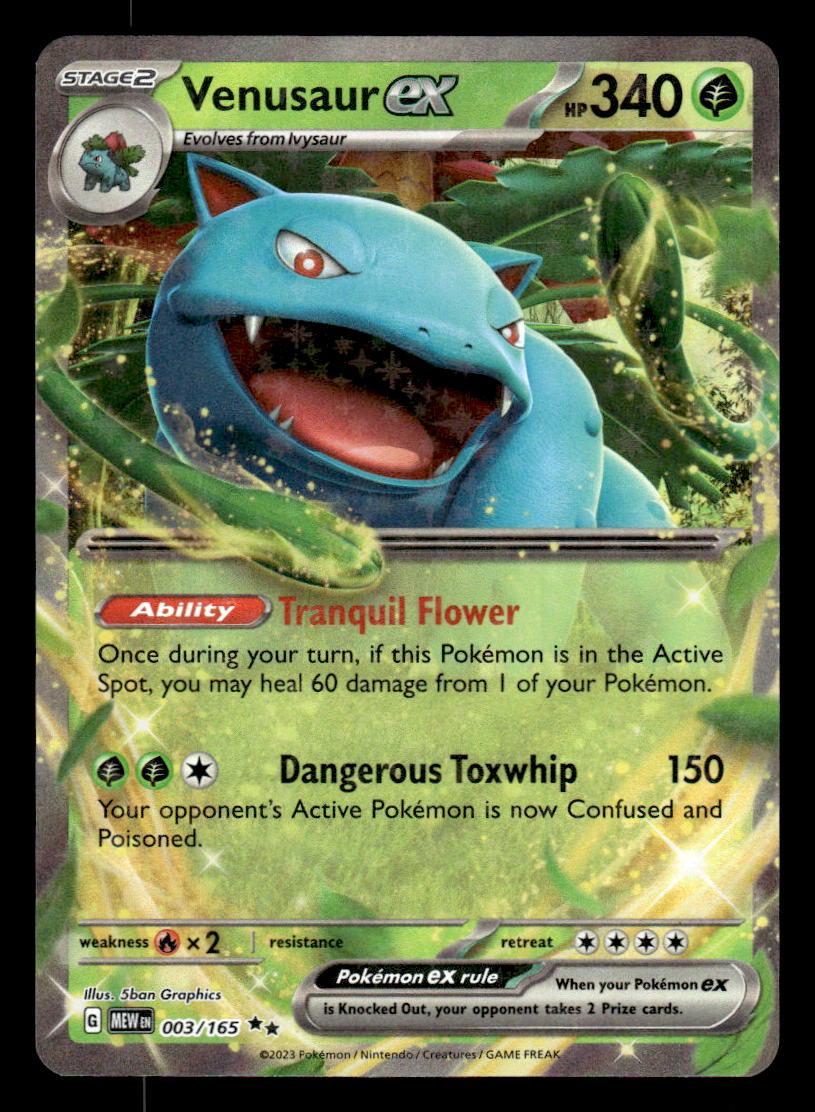 Venusaur ex - 003/165
