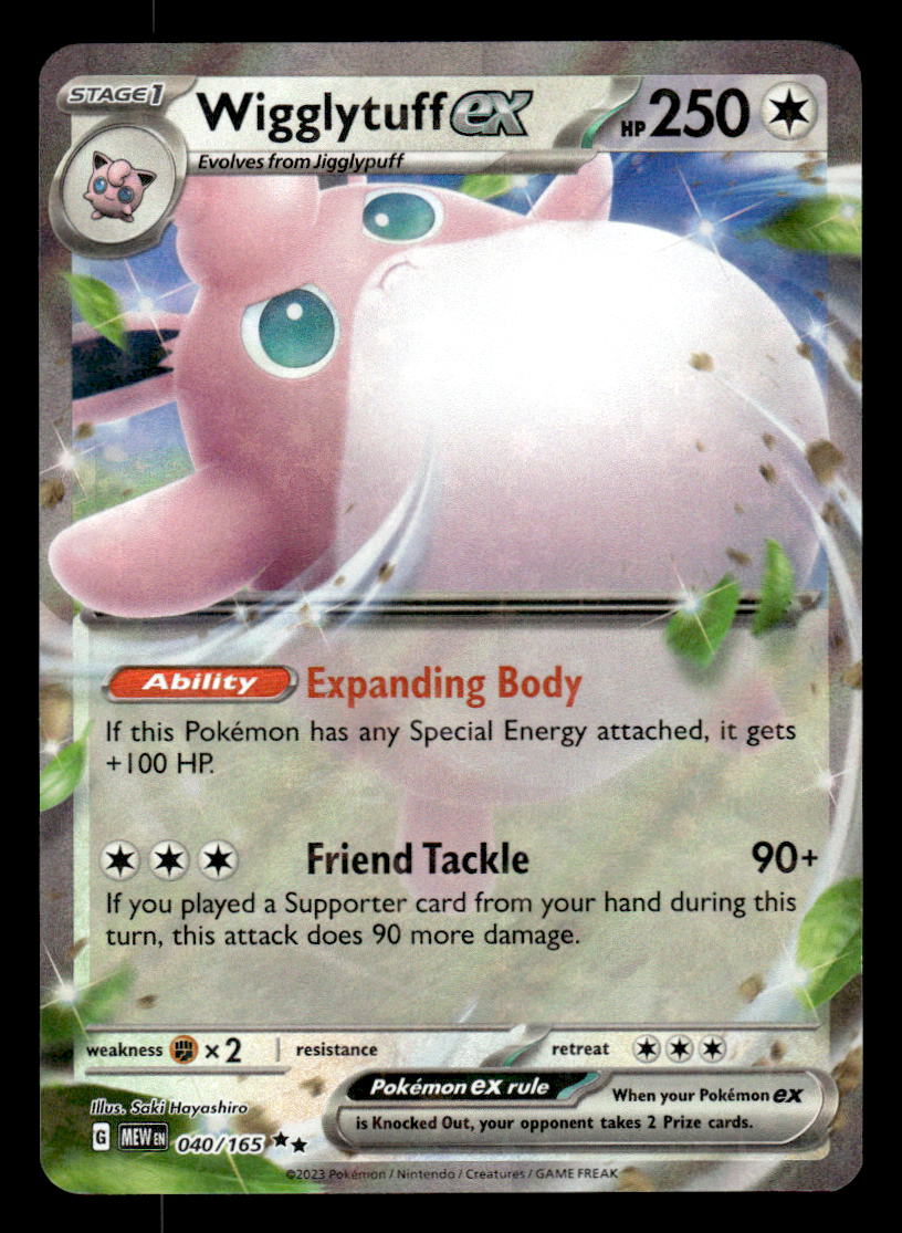 Wigglytuff ex - 040/165