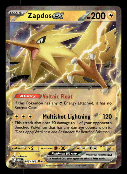 Zapdos ex - 145/165