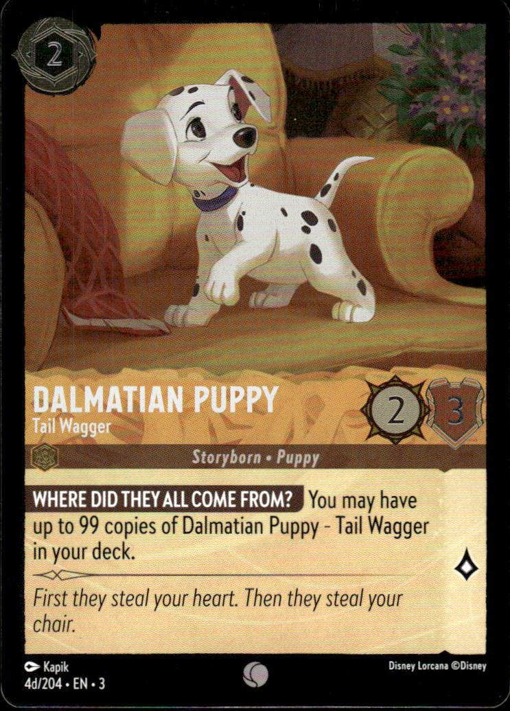 Dalmatian Puppy - Tail Wagger (4a/204)