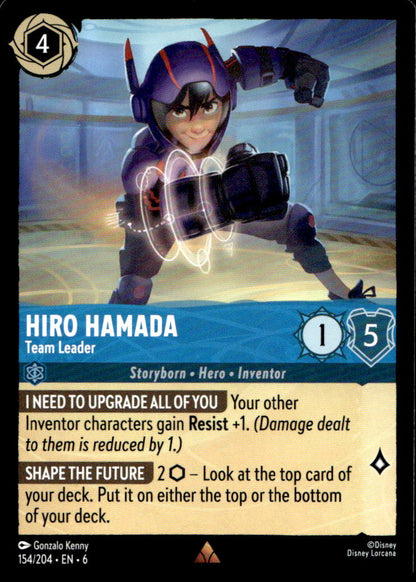 Hiro Hamada - Team Leader