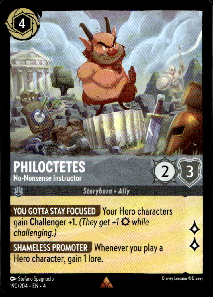 Philoctetes - No-Nonsense Instructor