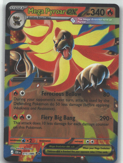 Mega Pyroar ex - 015/086