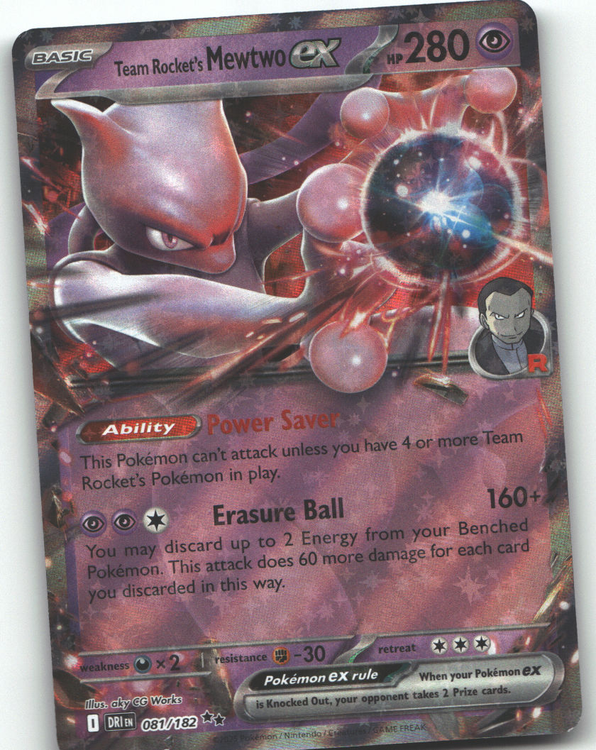 Team Rocket's Mewtwo ex - 081/182