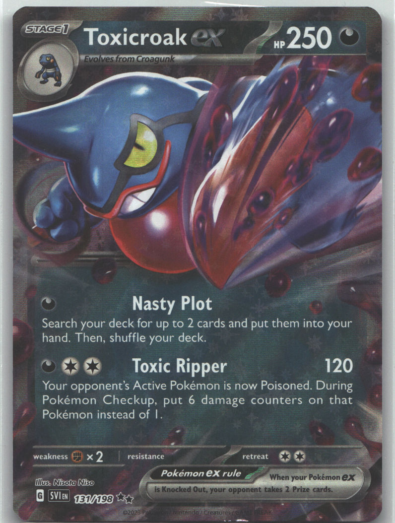 Toxicroak ex - 131/198