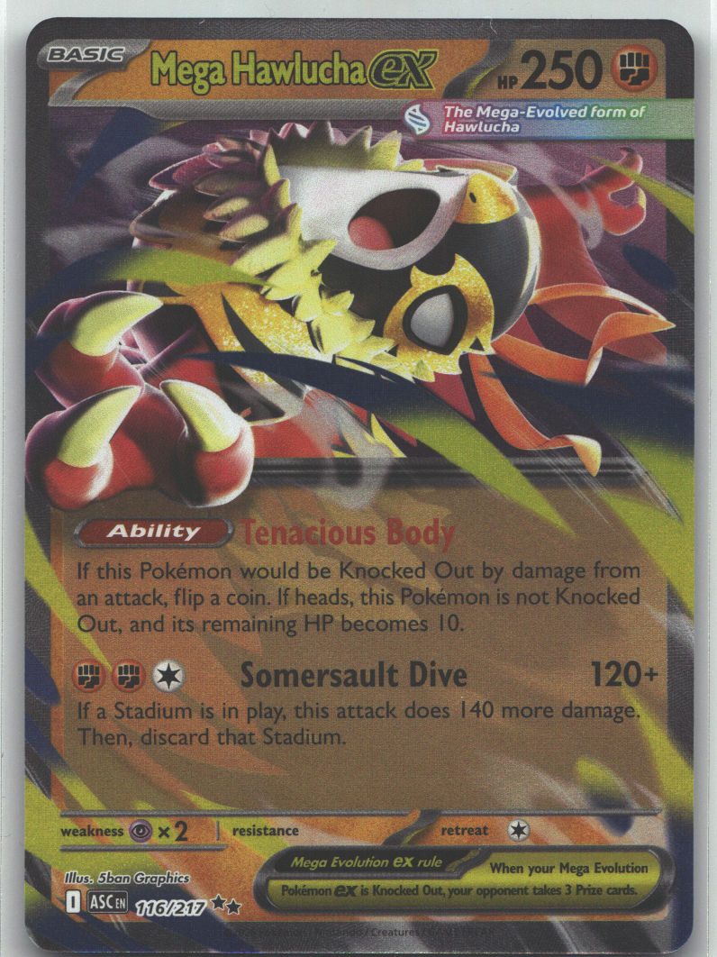 Mega Hawlucha ex - 116/217