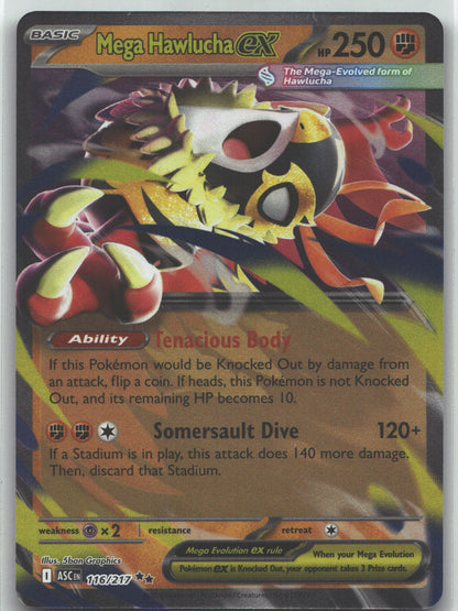 Mega Hawlucha ex - 116/217