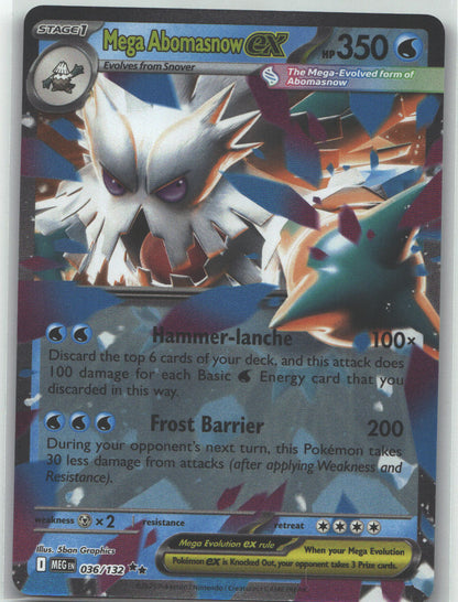 Mega Abomasnow ex - 036/132