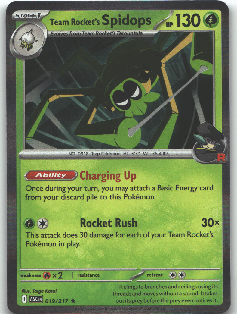 Team Rocket's Spidops