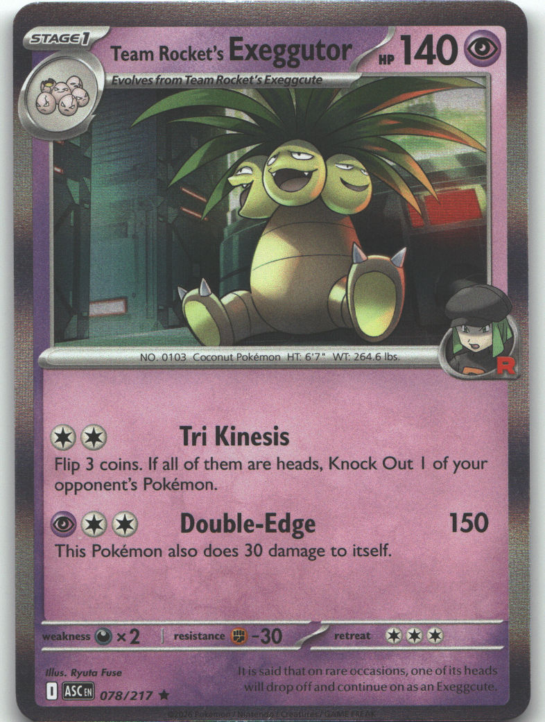 Team Rocket's Exeggutor