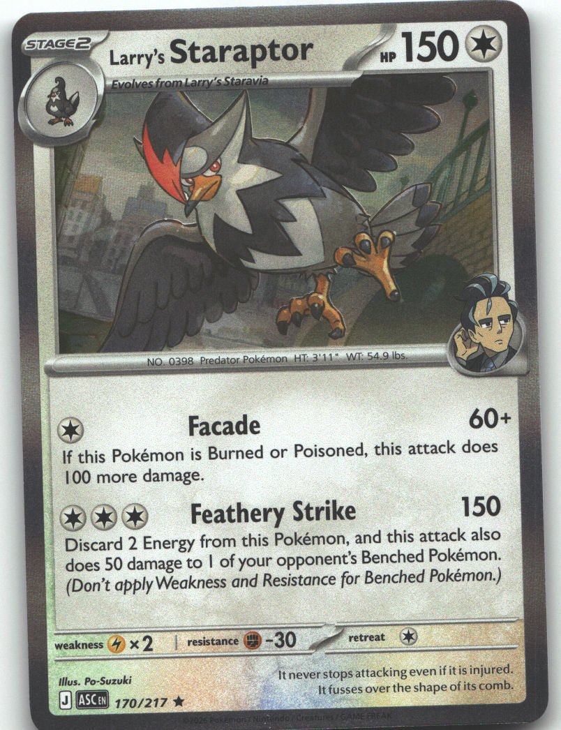 Larry's Staraptor - 170/217