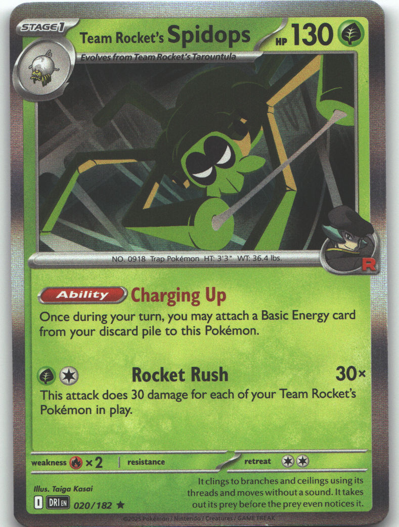 Team Rocket's Spidops - 020/182