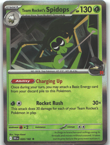 Team Rocket's Spidops - 020/182