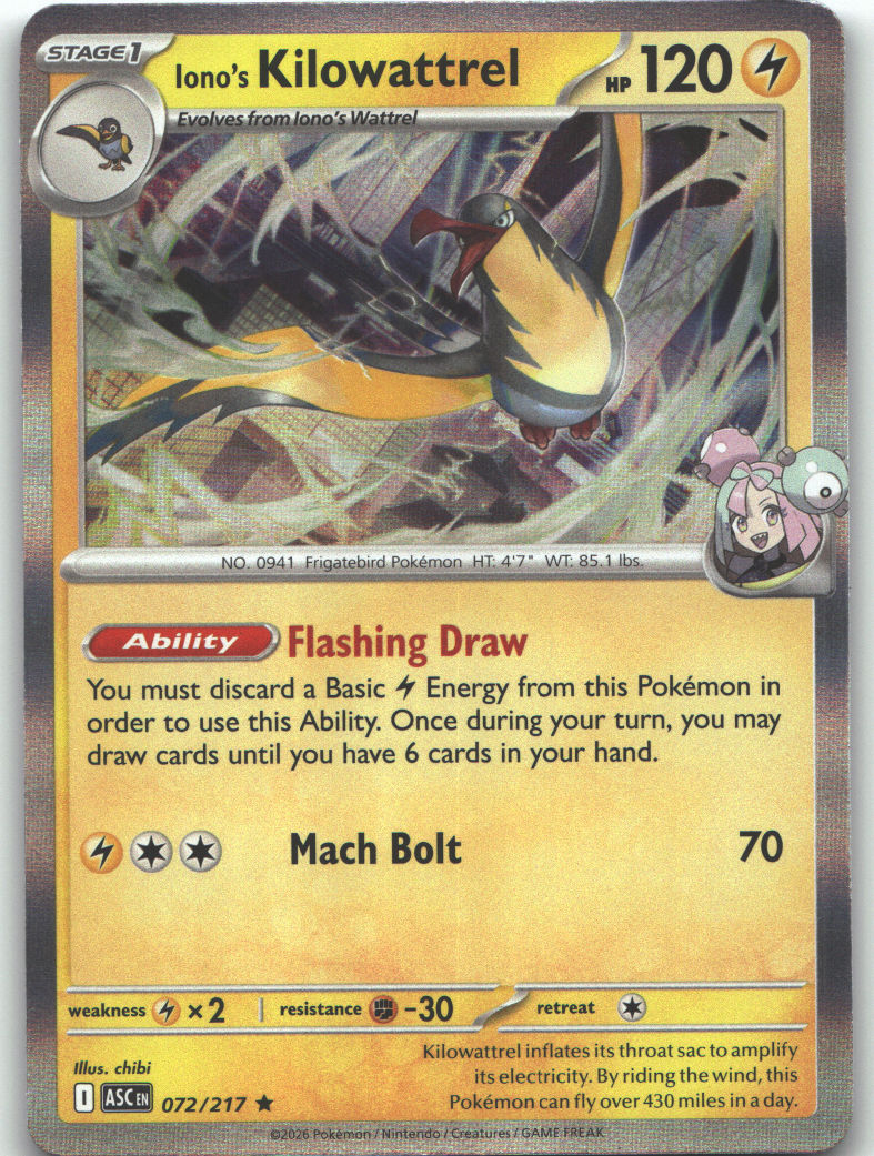 Iono's Kilowattrel