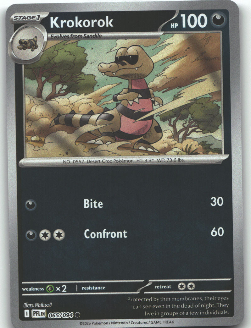 Krokorok | Lightly Played / English / Reverse Holofoil