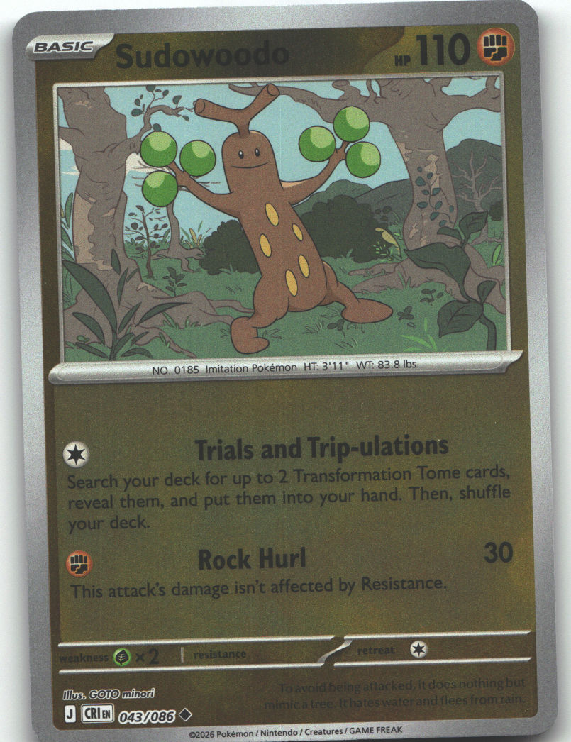 Sudowoodo