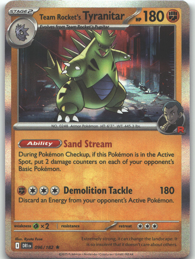 Team Rocket's Tyranitar