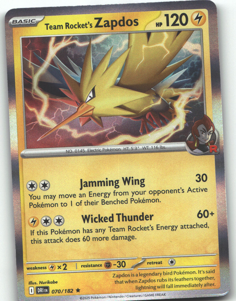 Team Rocket's Zapdos