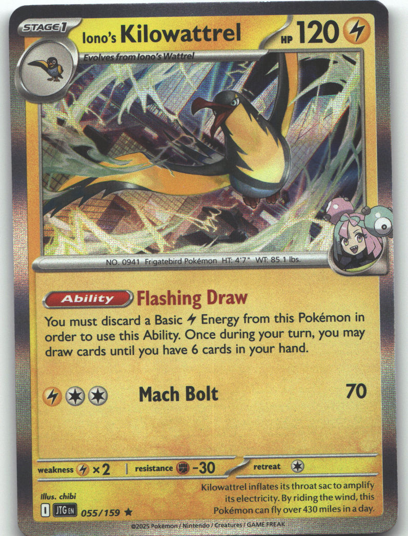 Iono's Kilowattrel - 055/159