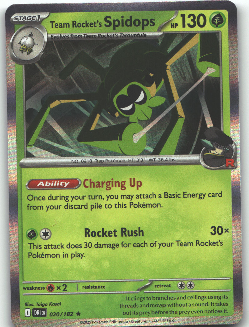 Team Rocket's Spidops - 020/182
