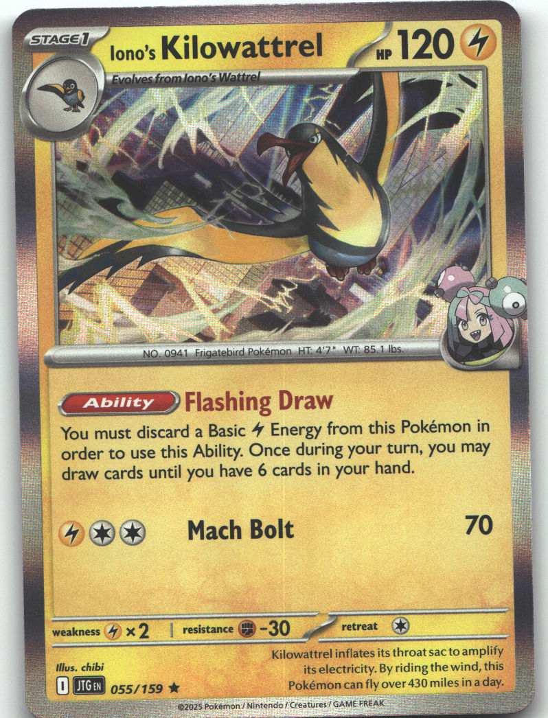 Iono's Kilowattrel - 055/159