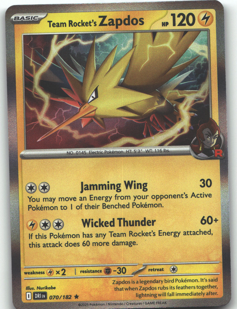 Team Rocket's Zapdos