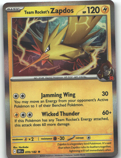 Team Rocket's Zapdos