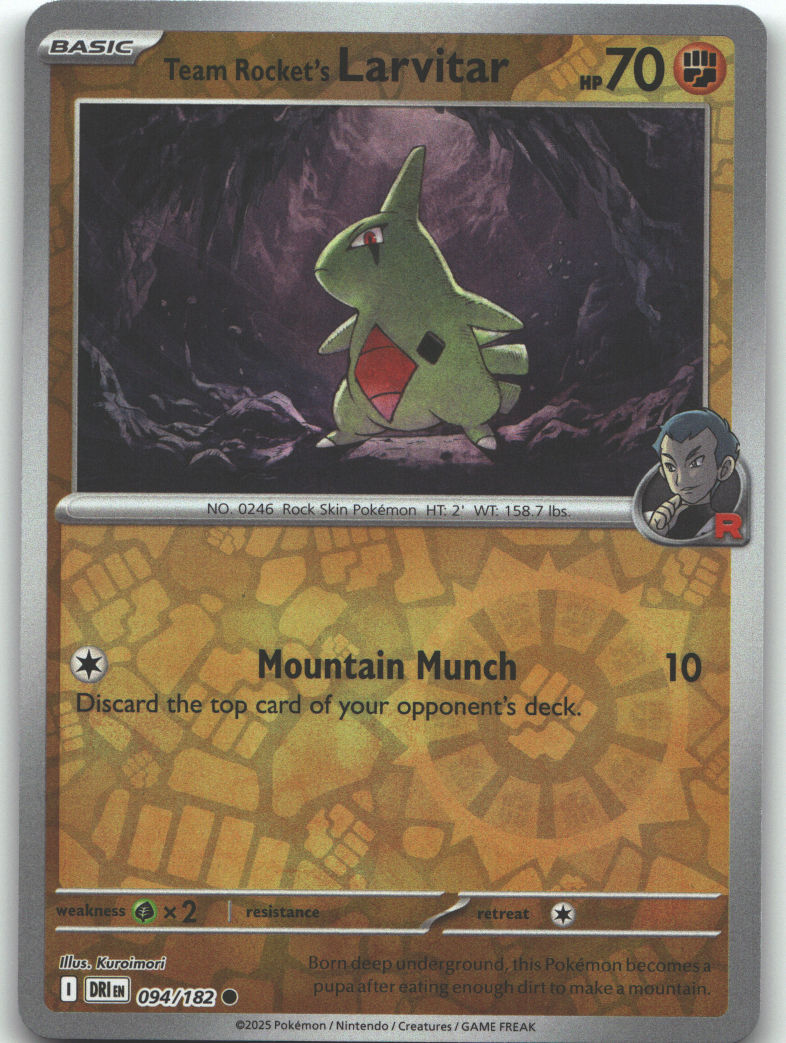 Team Rocket's Larvitar