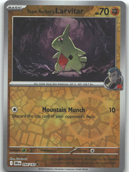 Team Rocket's Larvitar