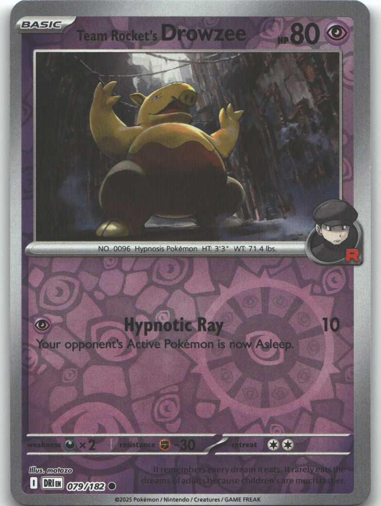 Team Rocket's Drowzee