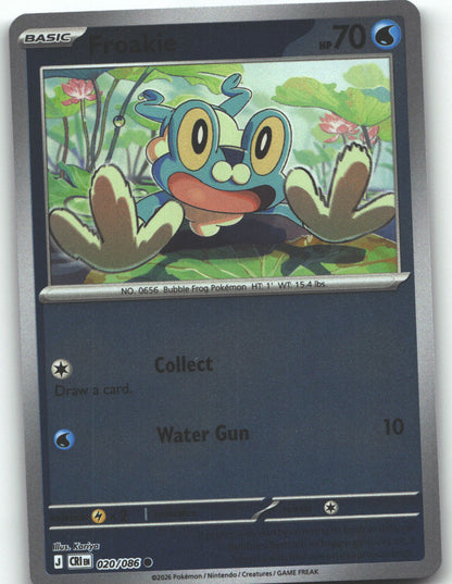 Froakie - 020/086